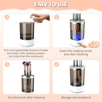 Electric Cosmetic Brush Cleaner