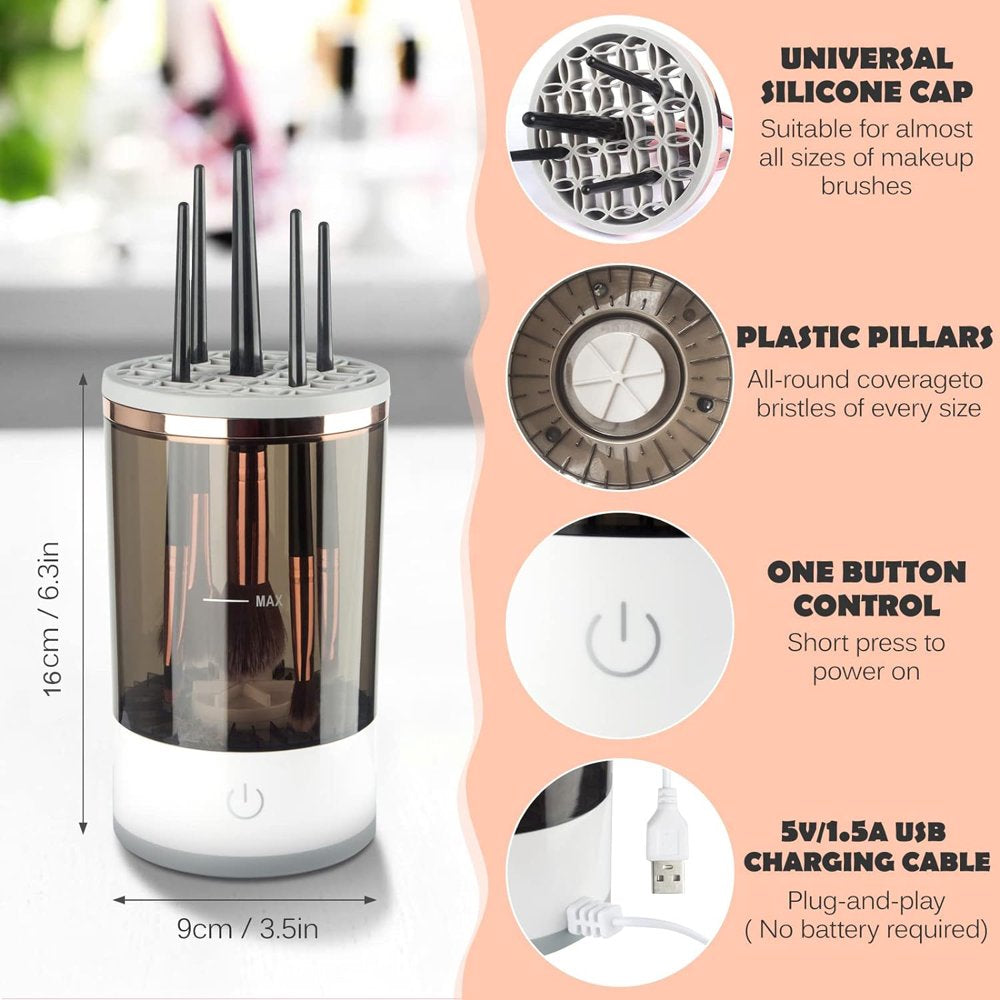 Electric Cosmetic Brush Cleaner