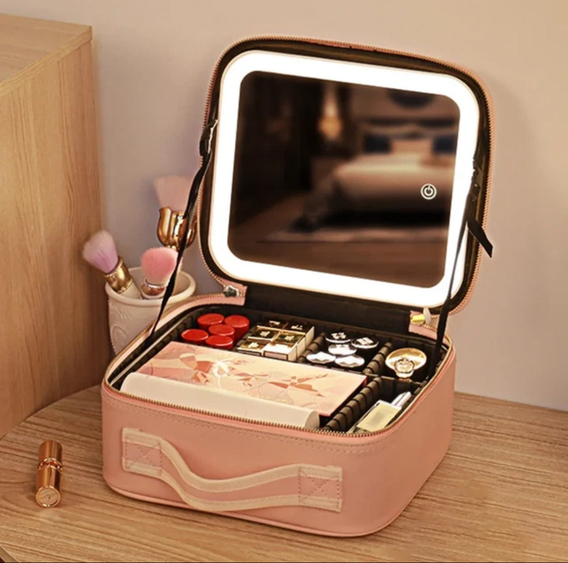 BrightBeauty™ -Smart LED Mirror Makeup Travel Bag