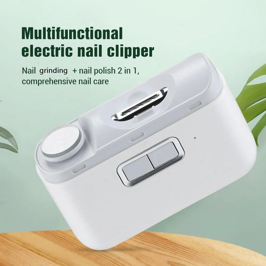 Automatic Electric Nail Clipper & Nail Grinder USB Charging 